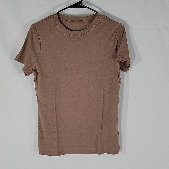 A New Day Lightweight Short Sleeve Tee, 3 Pack, Light Brown, Sz S, NWT - Picture 2 of 7